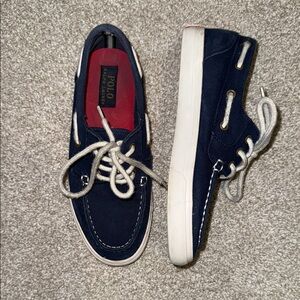 Polo by Ralph Lauren kid’s Navy Canvas Shoes size 4